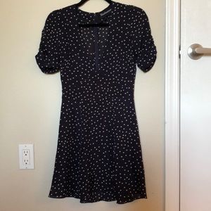 Blue skater realisation par dress